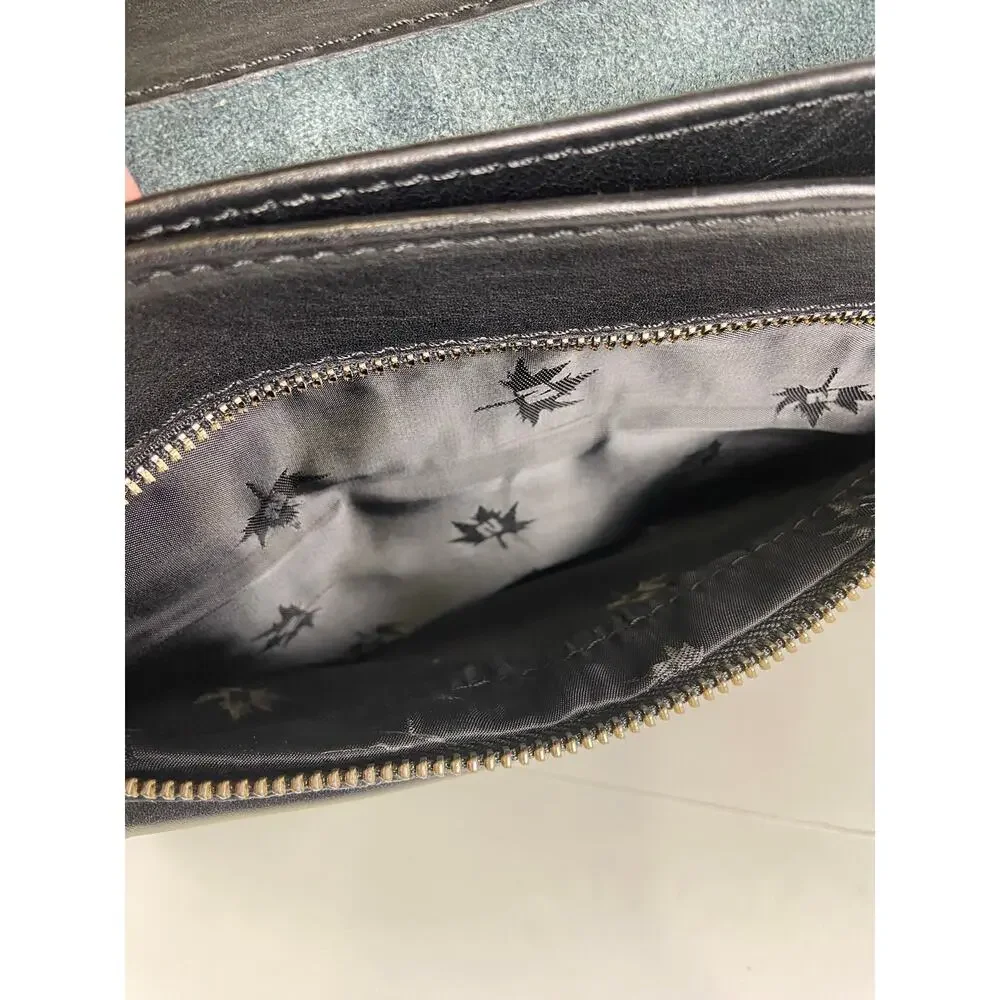 Novin Leather Messenger Book Bag